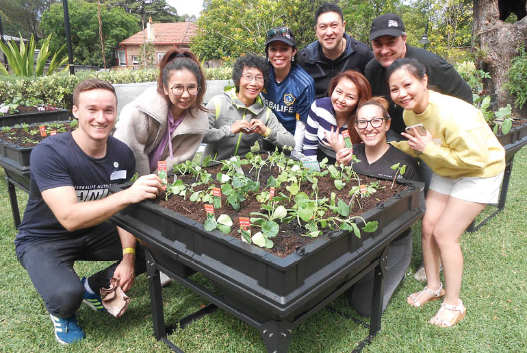 Group With Plants The Infant Home