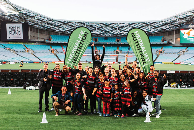 Herbalife Nutrition Sponsors Western Sydney Wanderers Match