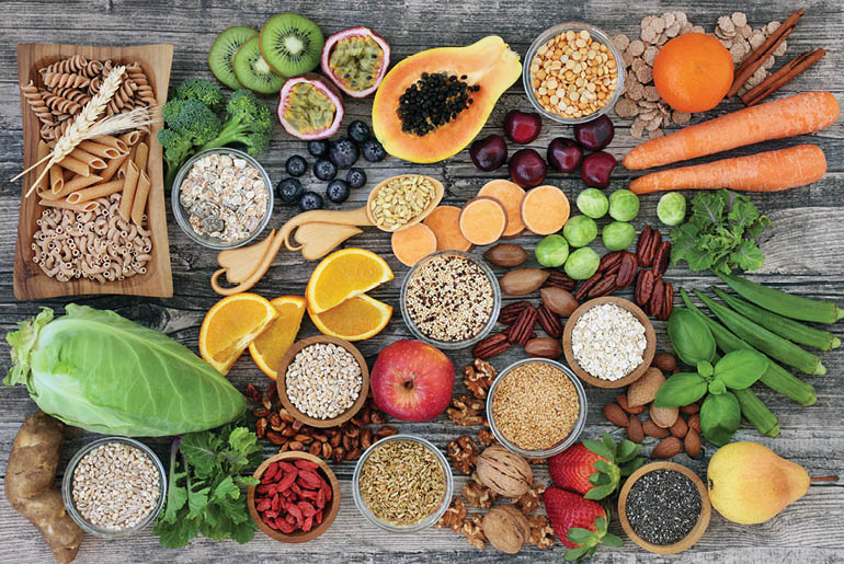 Nutritious Foods On Table