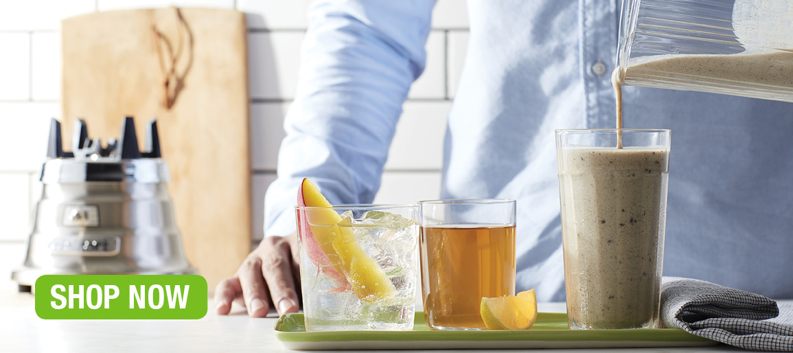 Woman Pouring A Shake
