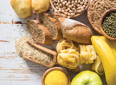 Foods High In Carbohydrates, Bread, Pasta And Rice