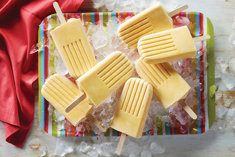 Orange Creamsicles On Ice