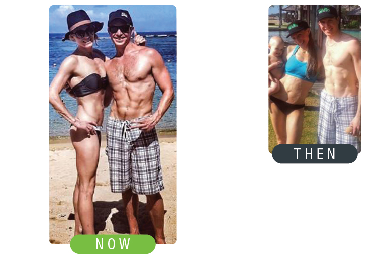 Couple Fitness Beach