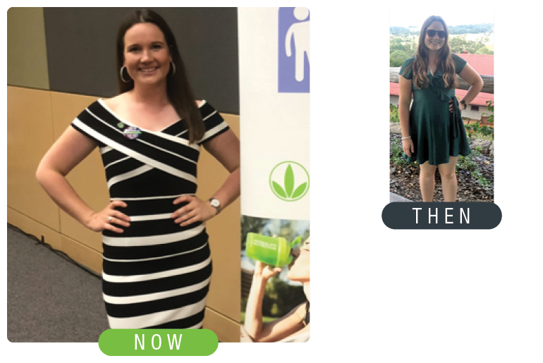 Woman Then Now Healthy Lifestyle