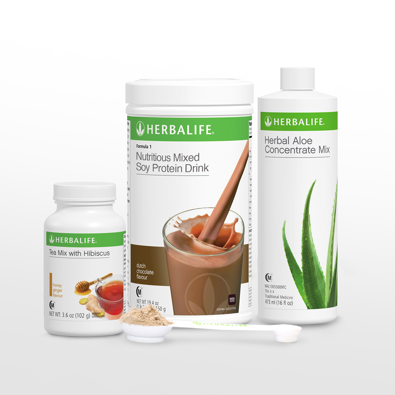 383Z Healthy Breakfast Healthy Breakfast Pack F1(Flavors)/HAC(Ori)/TeaMix(HG 100g) Dutch Chocolate