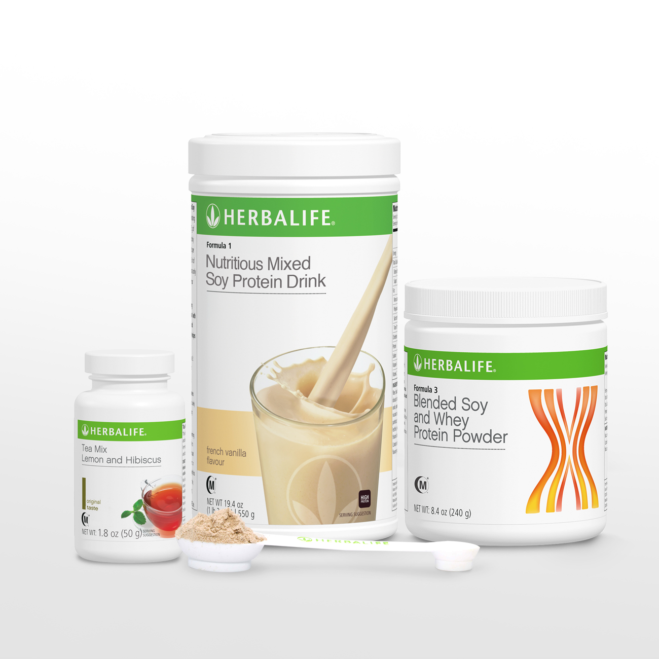 4276 Healthy Weight Management Start Now Pack F1(Flavors)/ F3 Protein Powder/Teamix(LH 50g) French Vanilla