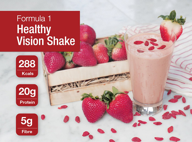 Try this Formula 1 Healthy Vision Shake
