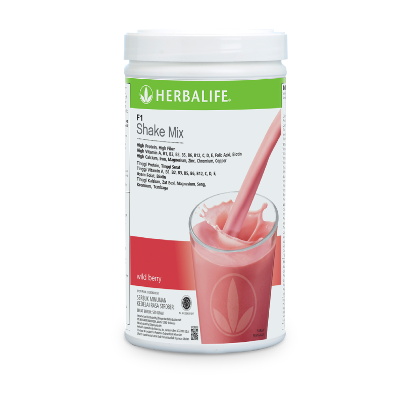0120 F1 Shake Mix Wild Berry