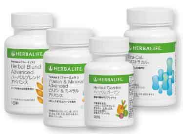 ハーバライフ・ニュートリションの「毎日摂りたい」製品