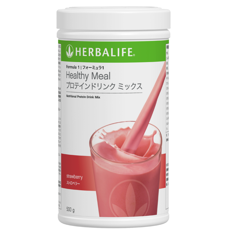 0120 フォーミュラ1 プロテインドリンク ミックス ストロベリー 500 g