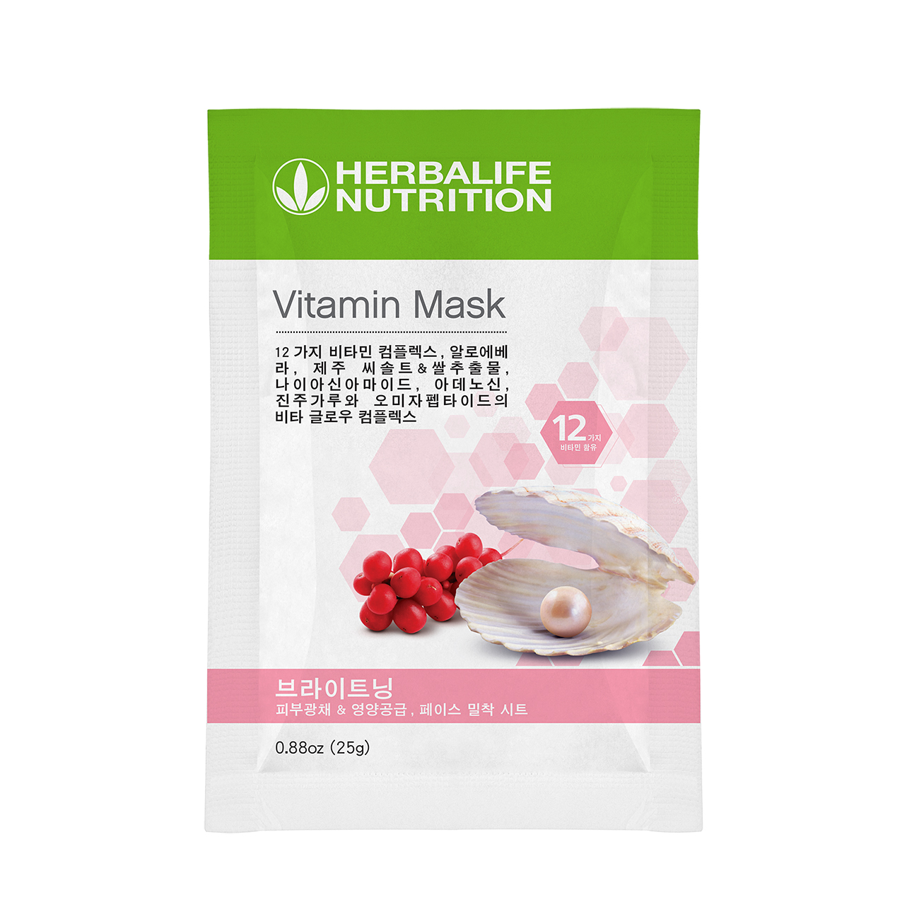 112K 피부 영양 미백 비타민 마스크 브라이트닝