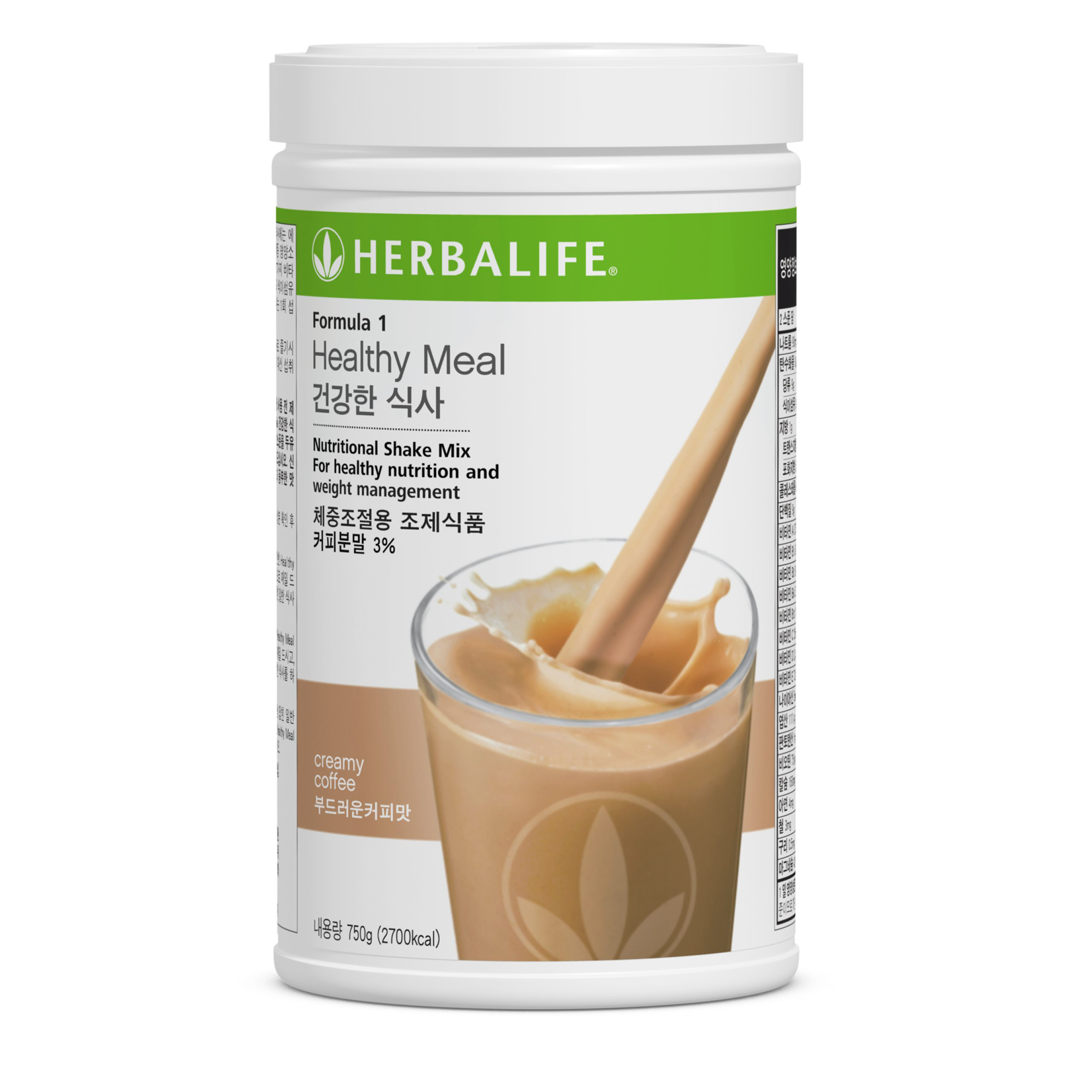 1227 단백질 쉐이크 Formula 1 건강한 식사 부드러운커피맛