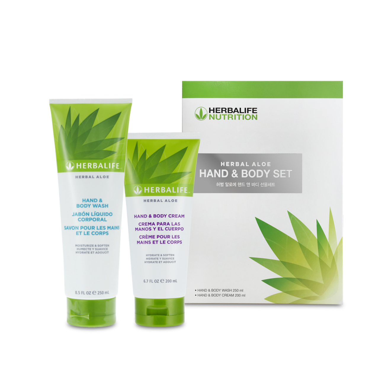 G636 미세먼지세정 허벌 알로에 핸드 & 바디 선물세트