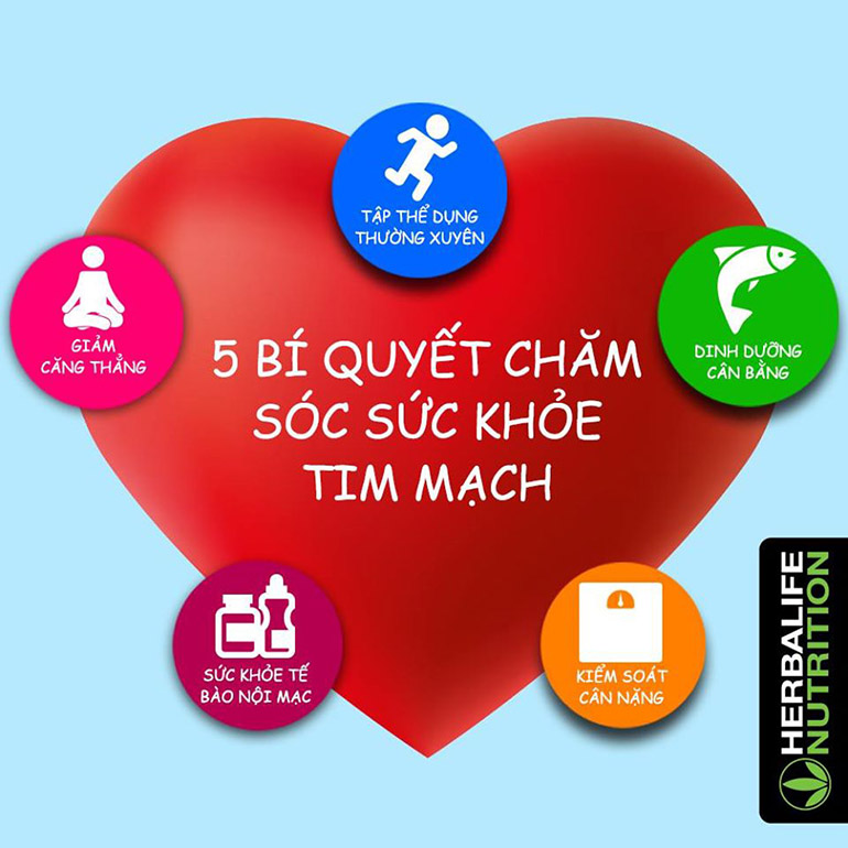 5 cách hỗ trợ sức khỏe tim mạch