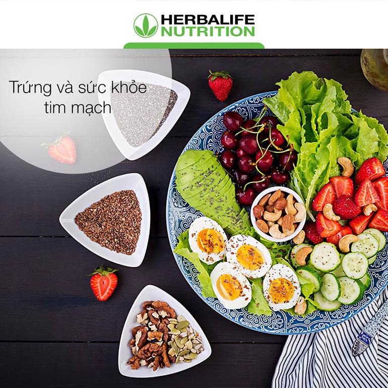 Trứng và sức khỏe tim mạch