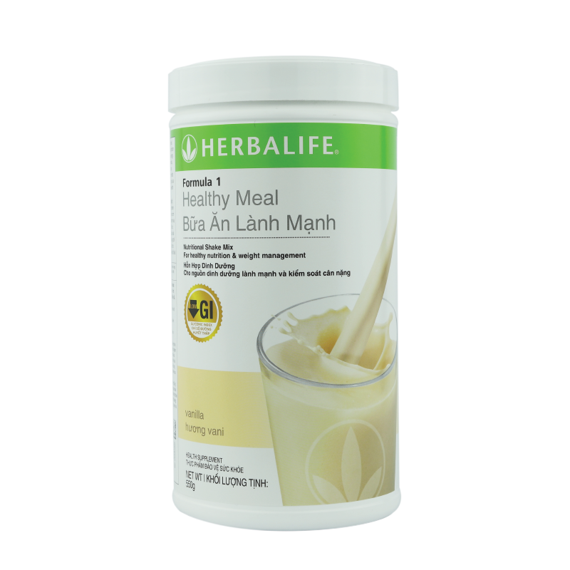 0141 Kiểm-Soát-Cân-Nặng TPBVSK: Hỗn Hợp Dinh Dưỡng Công Thức 1 - Hương Vani