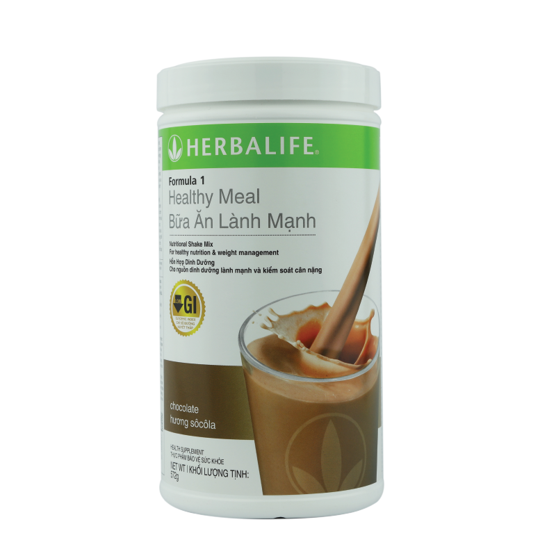 0142 Kiểm-Soát-Cân-Nặng TPBVSK: Hỗn Hợp Dinh Dưỡng Công Thức 1 - Hương Sôcôla Hương Sô Cô La