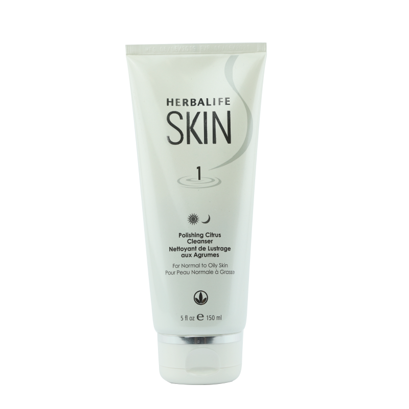 0766 Da-Dầu Herbalife Skin Polishing Citrus Cleanser (Gel Rửa Mặt Da Thường Đến Dầu)
