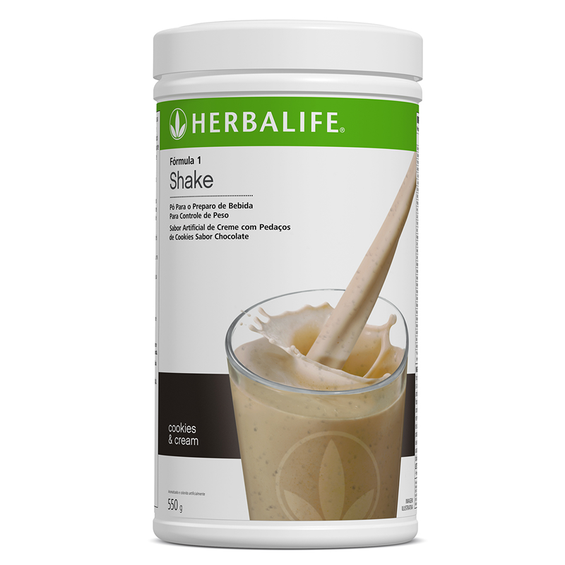 Proteína-Substituto-Refeição Shake-Cookies-'n-Cream