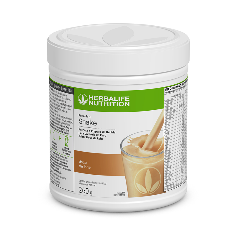 Proteína-Substituto-Refeição Shake-Mini-10-Porções Doce de Leite