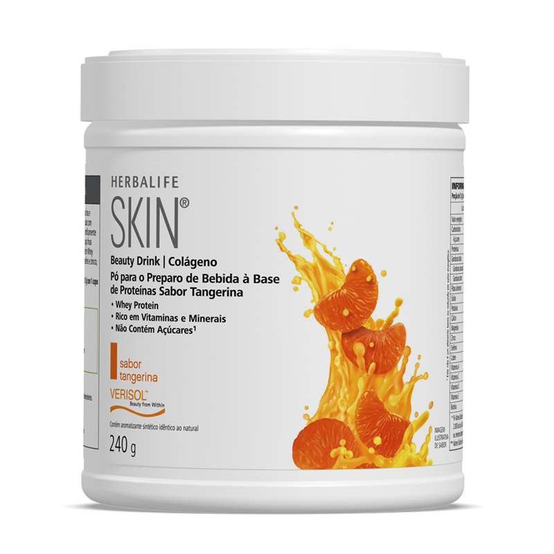 Colágeno-Bebida-Whey-Protein Beauty-Drink-Colágeno-Tangerina