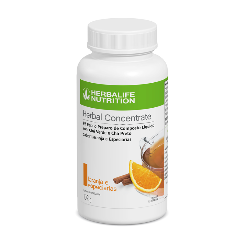 Chá-Bebida-Hidratação-Energia Herbal-Concentrate-Laranja-e-Especiarias
