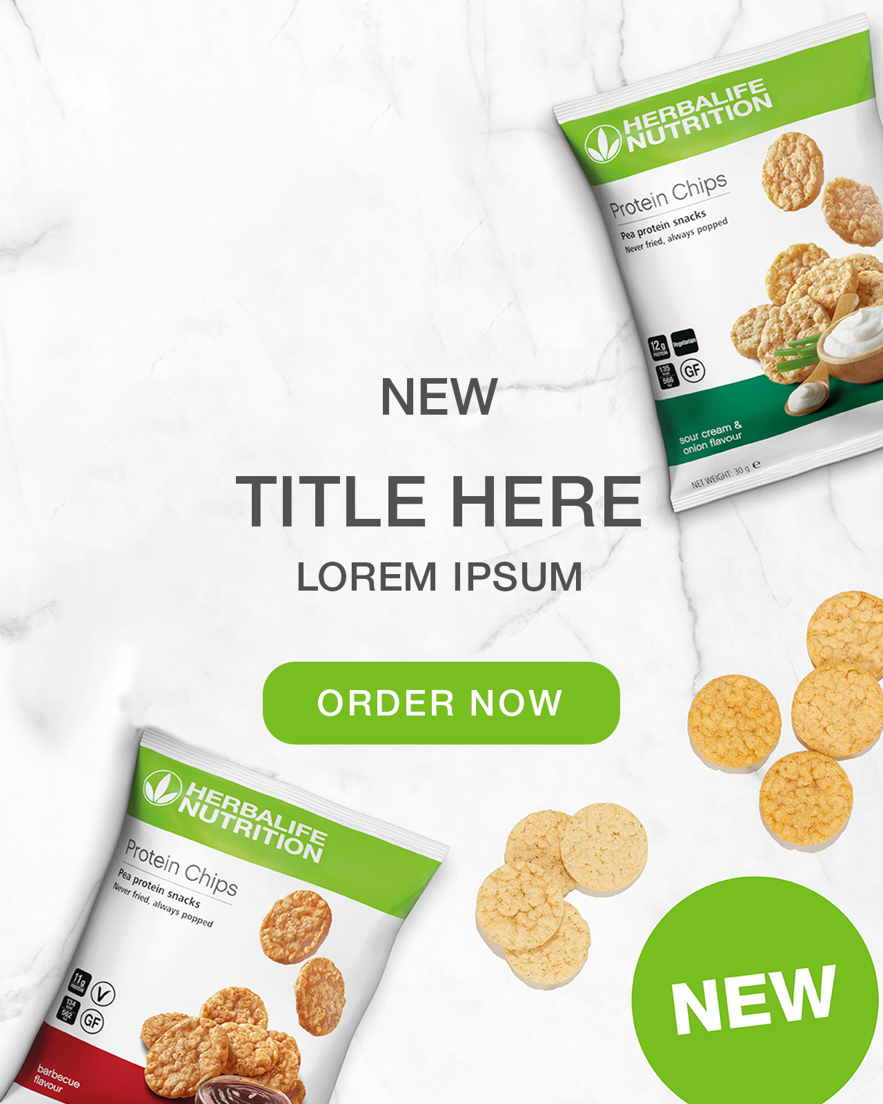 Protein chips are a popped and nutritious savoury snack and are a great way to stay on track with your nutrition goals on the go.