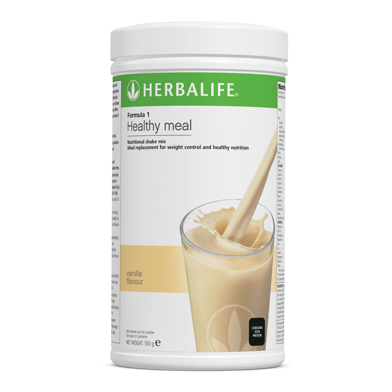 0141 Protein Shake Herbalife Formula 1 Vanilla 550g