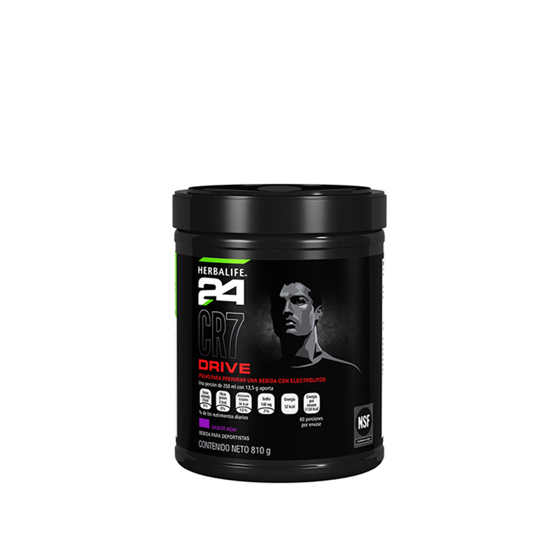 Herbalife 24 CR7 Drive Polvo para Preparar una Bebida con Electrolitos sabor acai