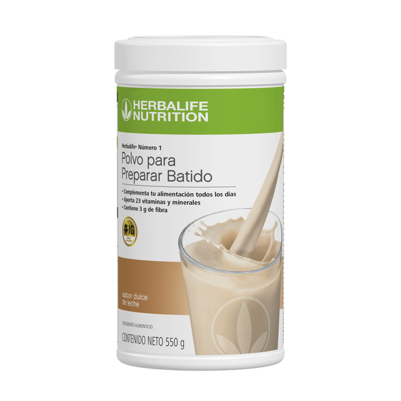 Herbalife® Número 1 Polvo para Preparar Batido sabor dulce de leche