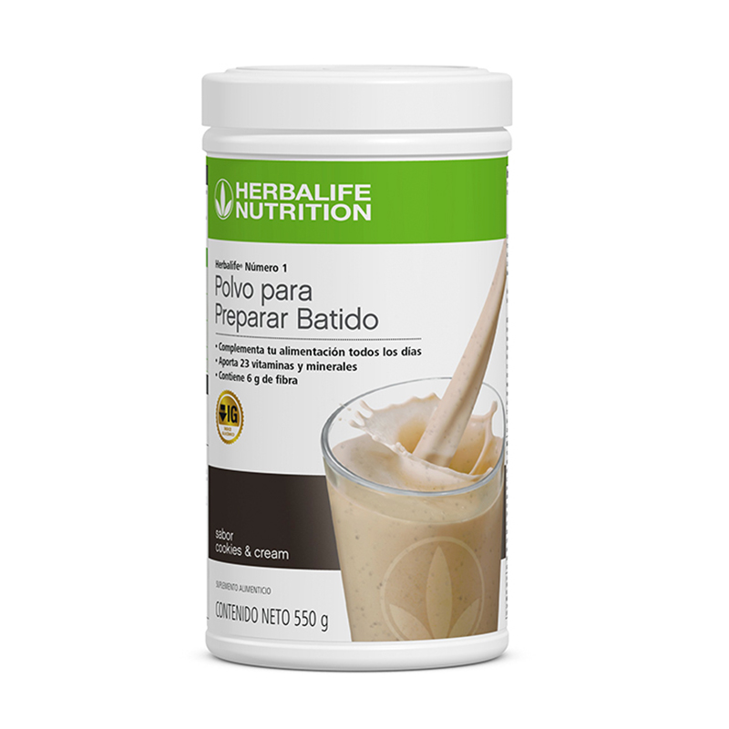 Herbalife® Número 1 Polvo para Preparar Batido sabor cookies & cream