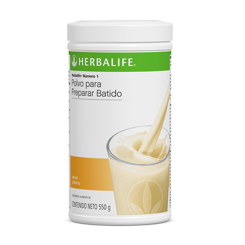 Herbalife® Número 1 Polvo para Preparar Batido sabor plátano