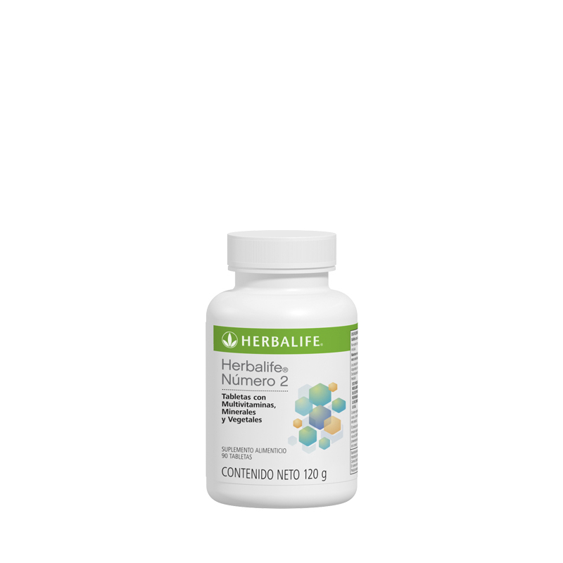 Herbalife® Número 2 Tabletas con multivitaminas, minerales y vegetales