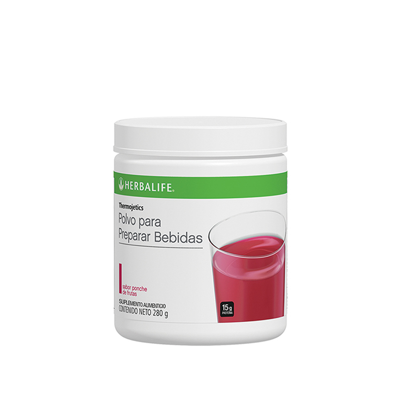 Thermojetics Polvo para Preparar Bebidas sabor ponche de frutas