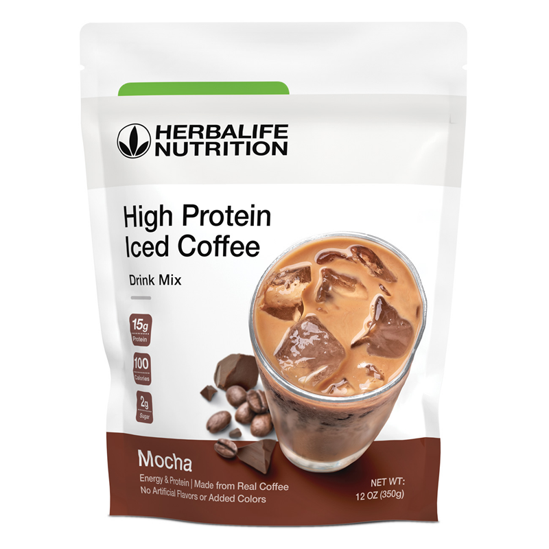 High Protein Iced Coffee: Mocha