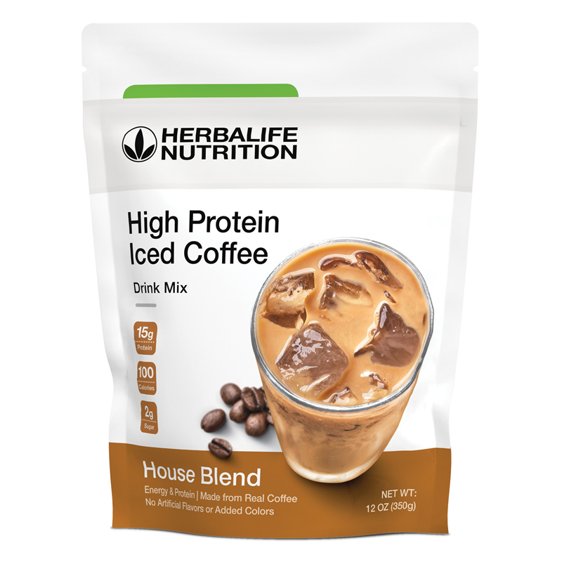 High Protein Iced Coffee: House Blend