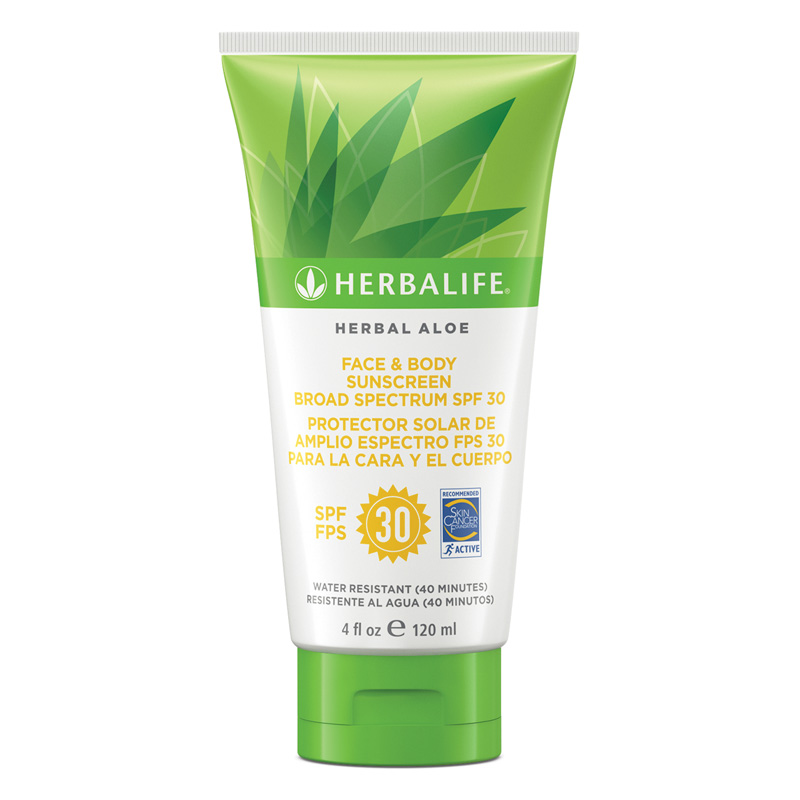 Herbal Aloe Face & Body Sunscreen Broad Spectrum SPF 30