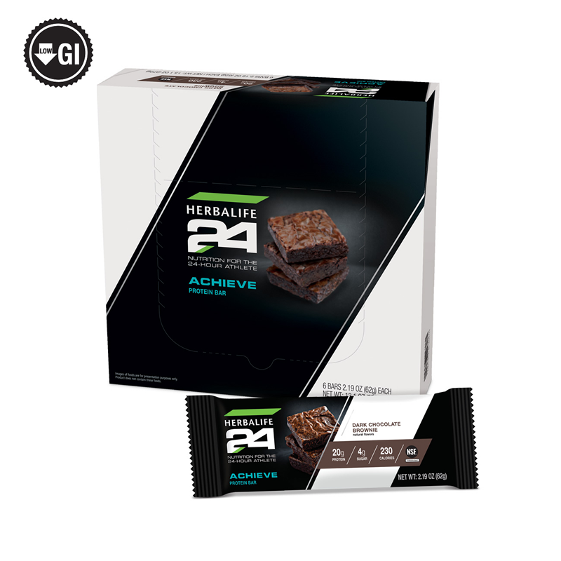 Herbalife24 ACHIEVE Protein Bar: Dark Chocolate Brownie