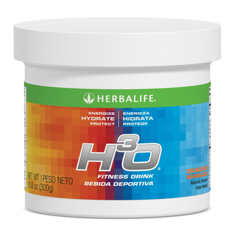 H3O® Fitness Drink: Orangeade Canister 10.6 OZ.